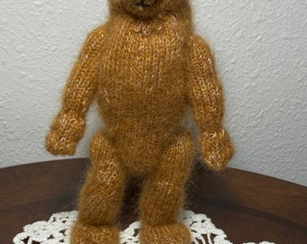 Custom order Little Bear hand knit