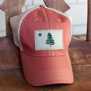 1901 Maine Flag Trucker Hat