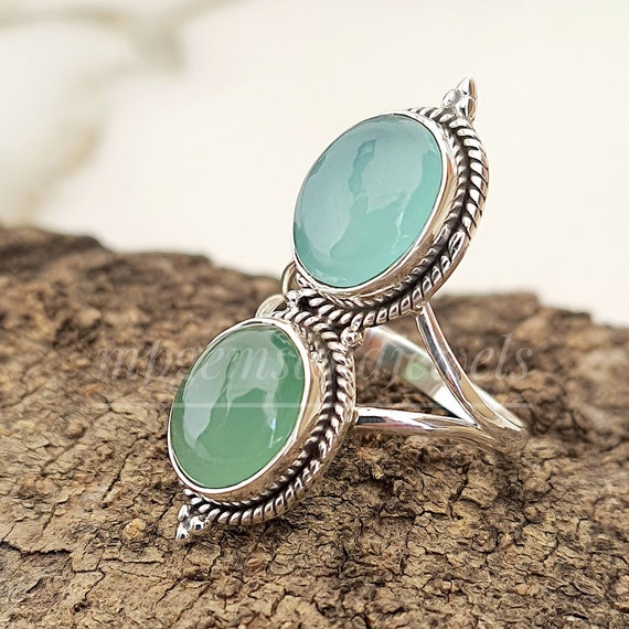 Buy Green Aventurine Ring 925 Sterling Silver Ring Ring Size 10 Wedding  Jewelry Gorgeous Gemstone Jewelry Handmade Unique Ring Gift for Bridal  Online in India - Etsy
