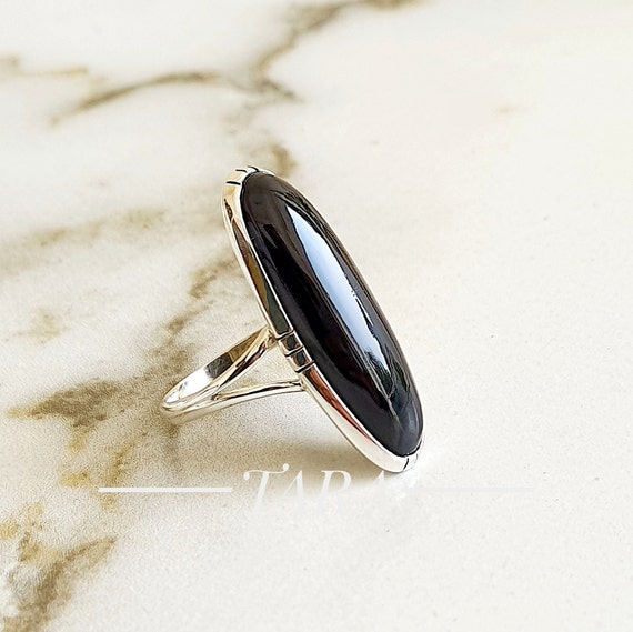 シルバーリング ブラックオニキス TEMPLE OFTHESUN☆Kosmos