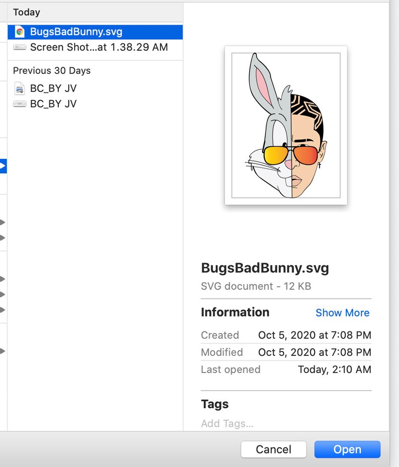 Download BadBunny Layered SVG | Etsy