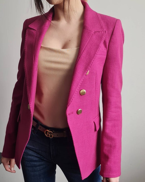 Women Violet Blazer/lilac Blazer/pink Suit/famous - Etsy
