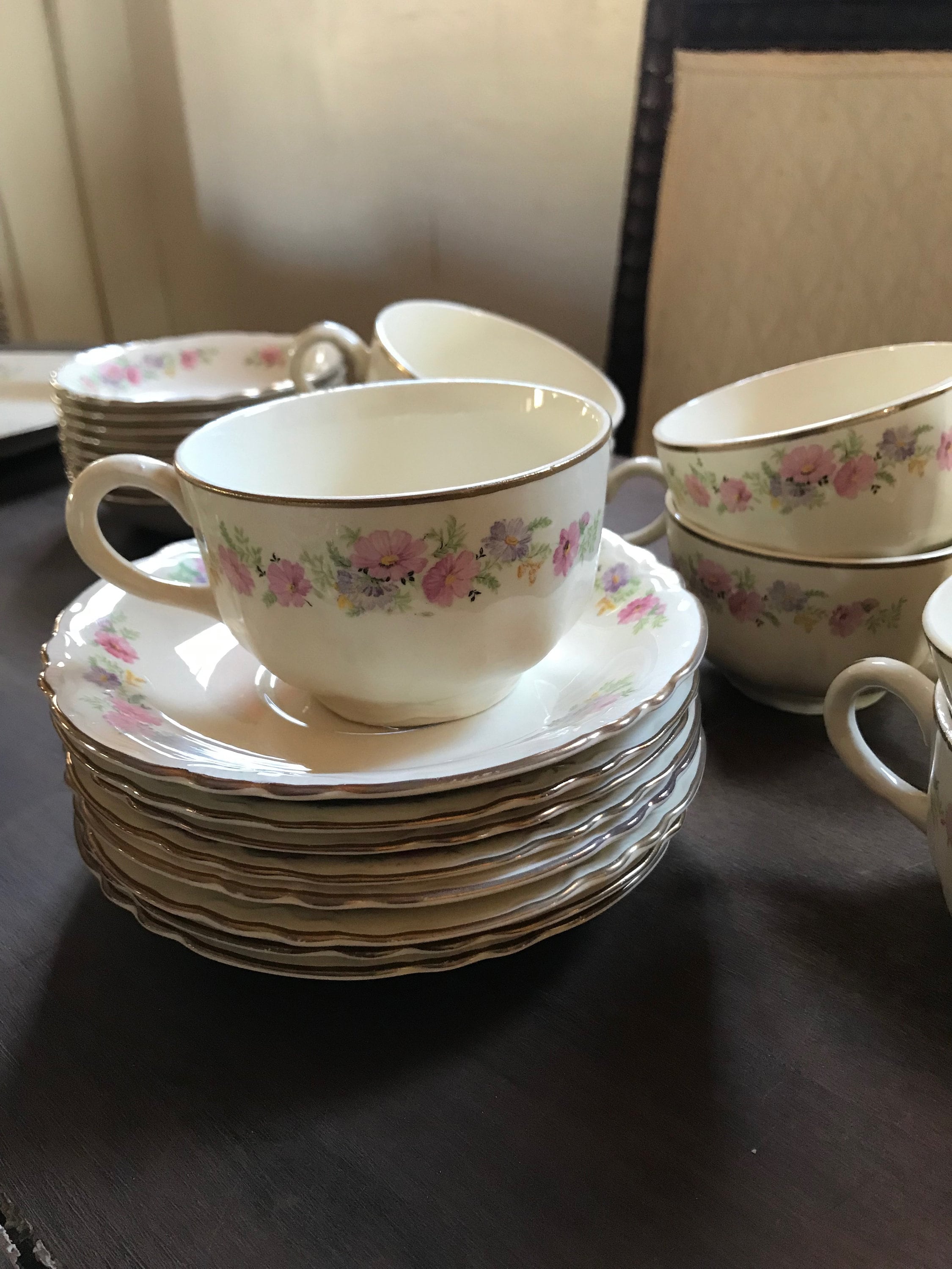 Homer Laughlin Vintage 52 Piece China Set 1947 Made in