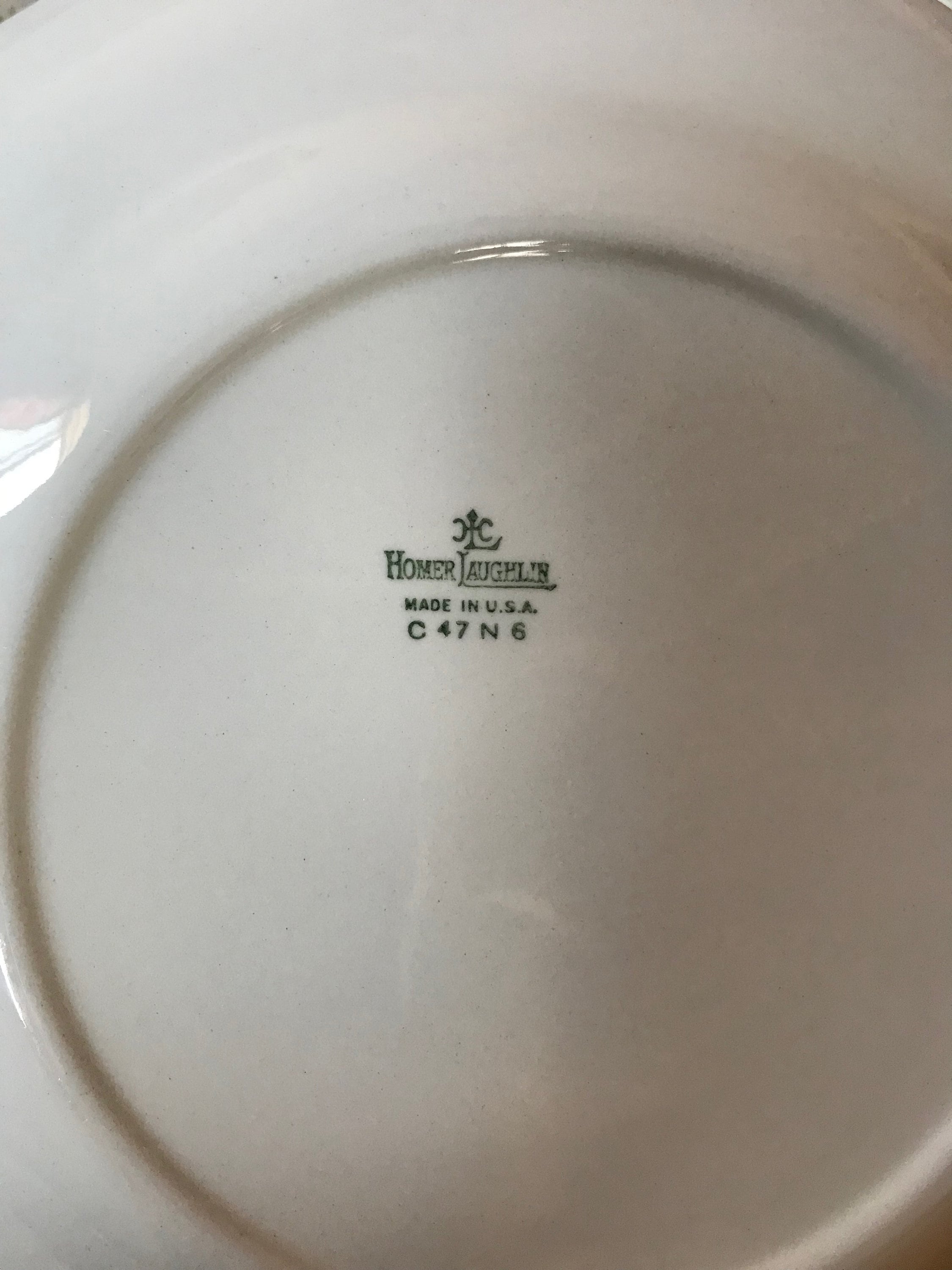 ビンテージ　キッチンウェア　ホーマーラフリン　TABLETOPS gallery Homer Laughlin Vintage 52 Piece China Set 1947 Made in