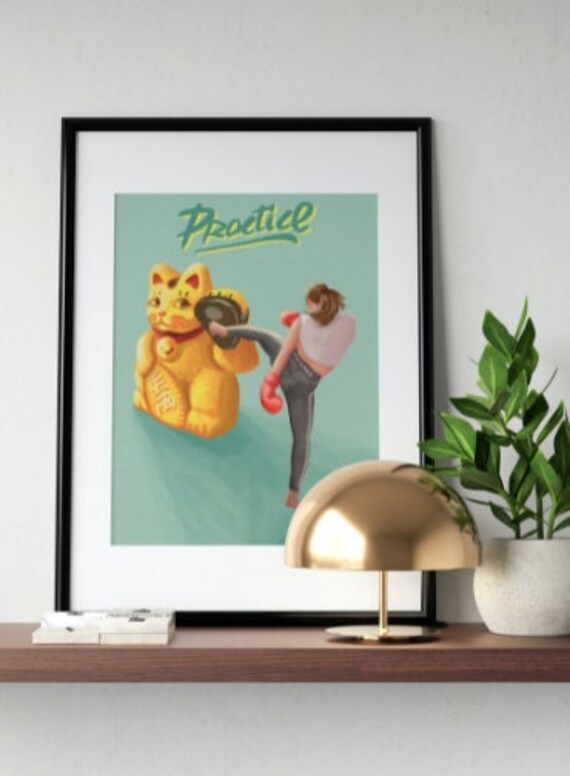 Affiche 29x40cm Savoure La Vie | Sans Cadre