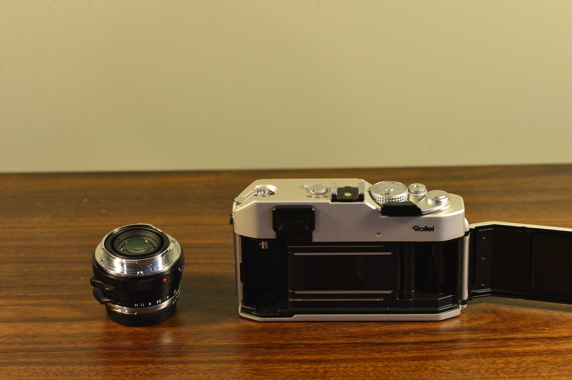 Rollei 35 RF rangefinder with Voigtlander Nokton 40mm f1.4 Etsy