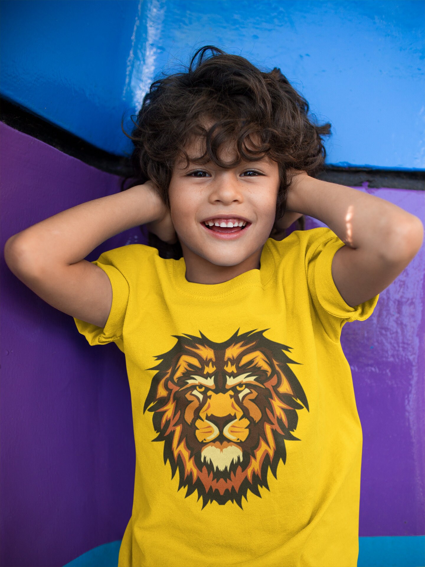 kids lion t shirt