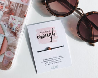 You Are Enough | Wish Bracelet