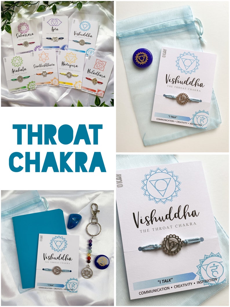 Chakra, Throat Spiritual Wish Bracelet Vishudda image 2