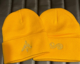 Gorro de invierno con el logotipo de Digimon Digieggs, Crests of Miracles y Destiny. ¡Envía un mensaje para realizar pedidos personalizados!