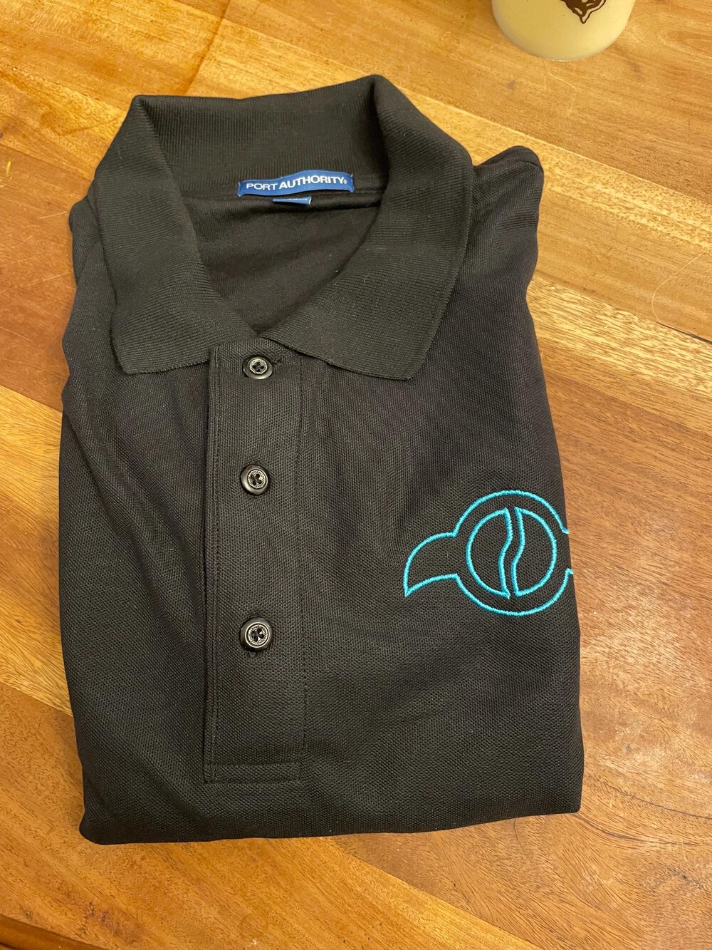 Digimon Crest Of Friendship Long Sleeve Polo Shirt | Gabumon Inspired Embroidered Black Polo Shirt | Sleek And Sporty Top Unisex Unique Fashion