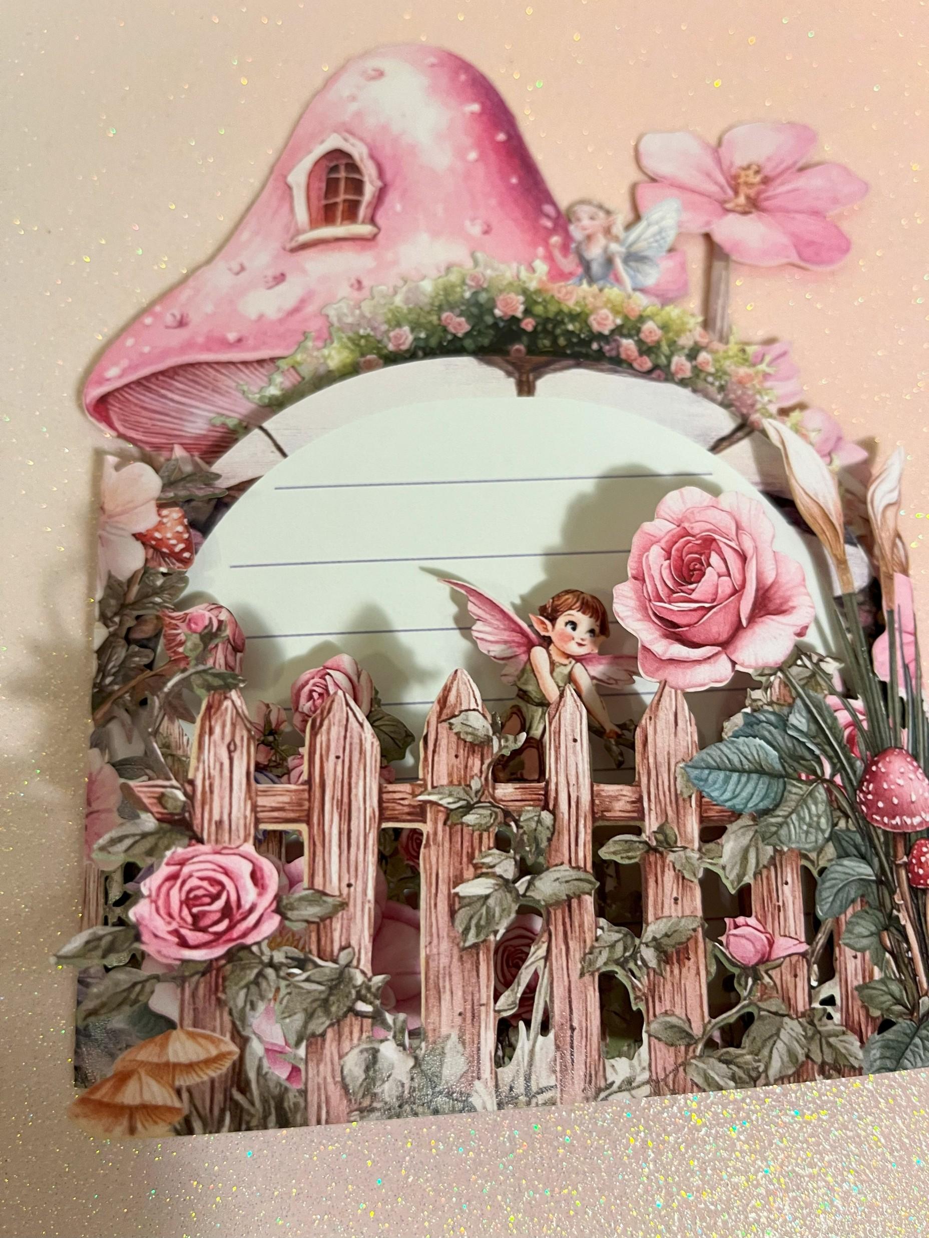 Pop up 3D Beautiful Fairy and Friends Card - Etsy UK