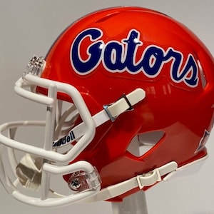Florida Gators Tim Tebow 2008 National Cup Custom Mini Riddell Football Helm