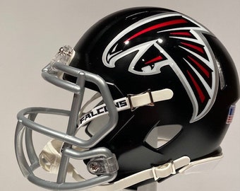 Kask futbolowy Atlanta Falcons Custom Mini Riddell - Calvin Ridley LUB DOWOLNY zawodnik, którego pragniesz