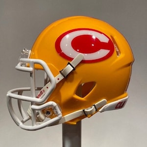Clarke Central HS Gladiators - Custom Riddell Mini Football Helmet