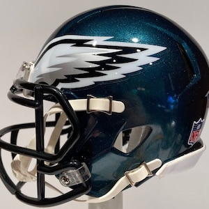 Philadelphia Eagles Nolan Smith Custom Mini Riddell Football Helmet - Georgia Bulldogs