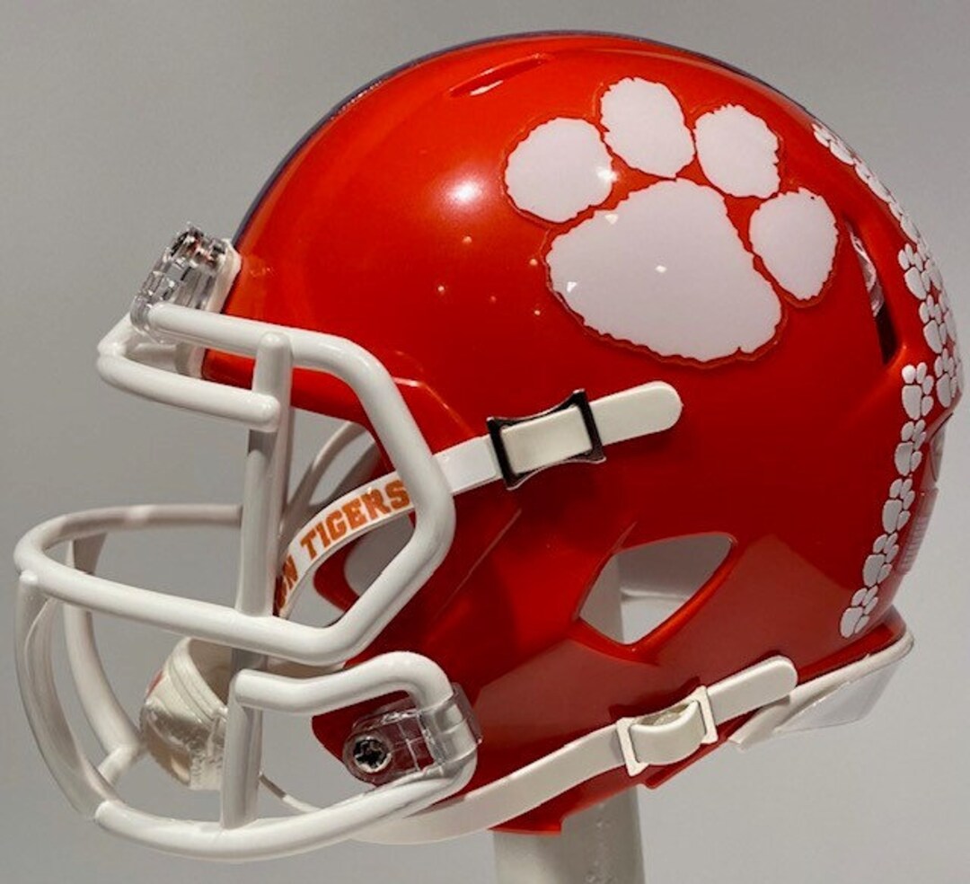 Clemson Tigers Will Shipley 2023 Custom Mini Football Helmet Etsy