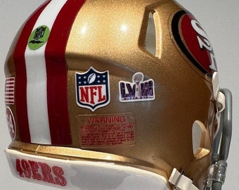 49ers football helmet back FRANK GORE SIGNED SAN FRANCISCO ECLIPSE FULL SIZE SPEED B – Super Sports Center Additional Details 49ers George Kittle Signed STS