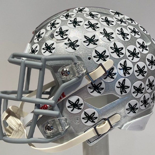 3d Printed Mini Football Helmet Etsy