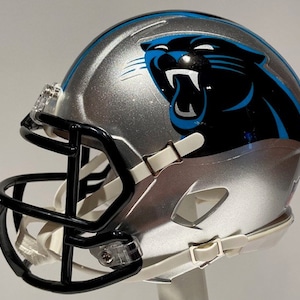 Carolina Panthers Bryce Young Custom Mini Riddell Football Helmet - Alabama