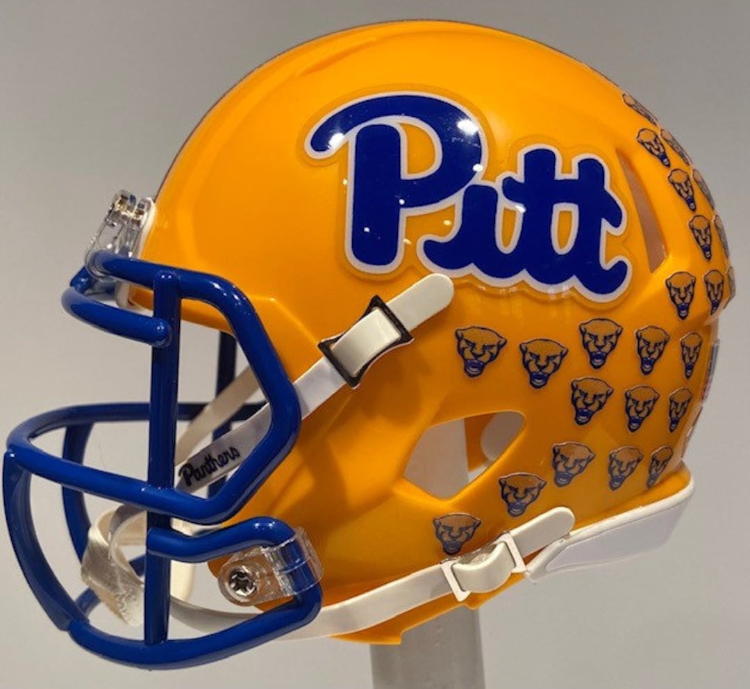 Pitt Panthers Kenny Pickett Custom Mini Football Helmet or Any Player