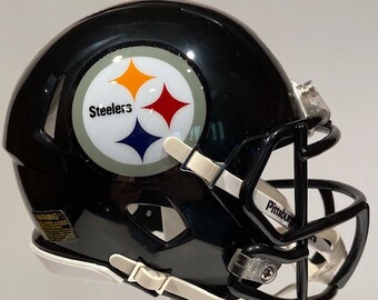 Custom 2021 Pittsburgh Steelers Mini Riddell Helmet: Any Player #