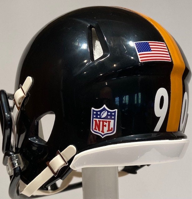 リデル Riddellミニヘルメット NFLスティラーズ 台座付き ヴィンテージ