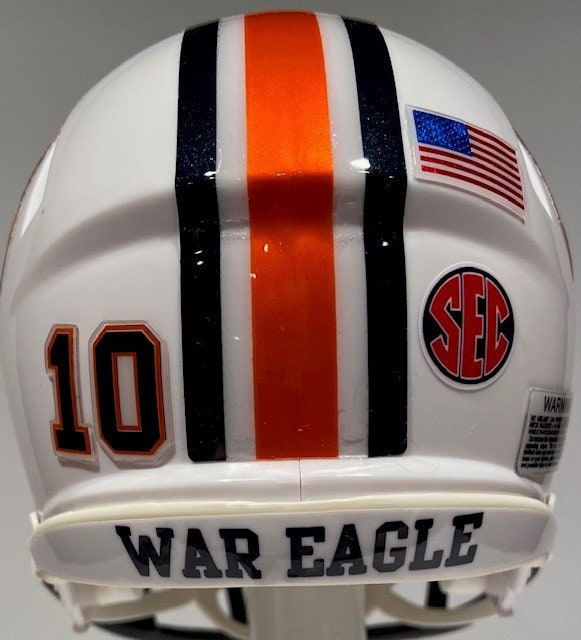 Auburn Tigers 2021 CHROME Riddell MINI Football Helmet - Bo Nix or Choose  Any Player # - Etsy Israel