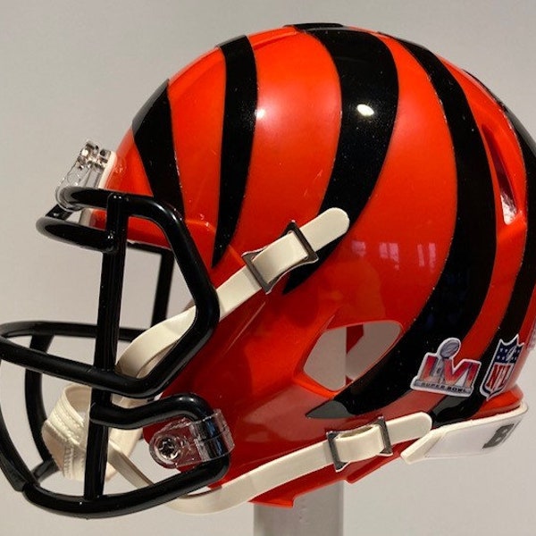 Cincinnati Bengals - Joe Burrow - Ja'Marr Chase - 2022 Super Bowl Custom Mini Helmet - Or Any Player #