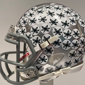 Ohio State Buckeyes 2022 Rose Bowl Edition Custom Mini Riddell Football Helmet - Any Player #
