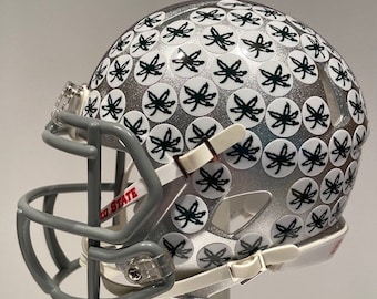 Casco de fútbol americano mini Riddell personalizado edición Rose Bowl 2022 de Ohio State Buckeyes - Cualquier jugador n.°