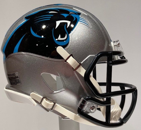 Carolina Panthers Custom Mini Riddell Football Helmet 