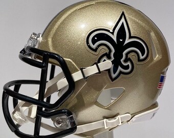 New Orleans Saints Bryan Bresee Custom Mini Riddell Football Helmet - Clemson