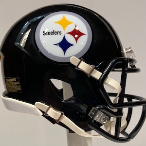 Pittsburgh Steelers 2022/3 Custom Mini Riddell Football Helmet - Kenny Pickett or Any #