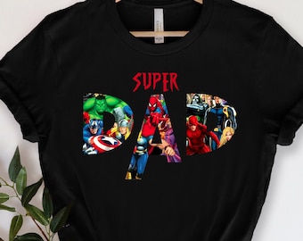 Superhero Dad Shirt, Daddy Du bist unser Superheld, Best Dad Shirt, Vatertag Shirt, Vater Shirt, Super Dad Shirt, Geschenk für Vater