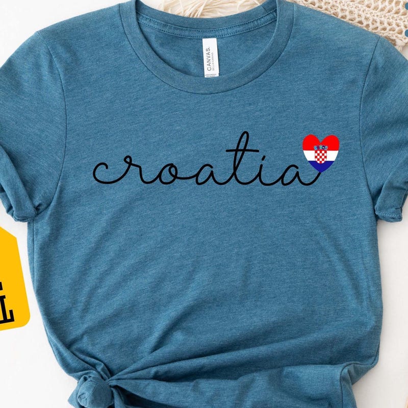 Croatia Flag Heritage Shirt