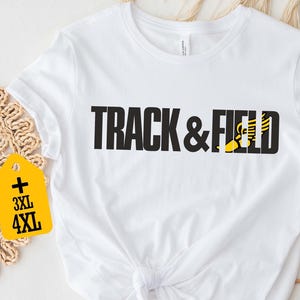Track And Field Shirt - Track Spirit T-Shirt, Track Season Tee, Track Mom Shirt, School Spirit Wear, Track And Field Coach Gift