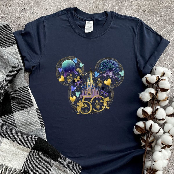 Disney 50th Anniversary Celebration Shirt, Disney Vacation Shirt, Disney World 50th Anniversary Shirt, Disney World Shirt, Disney Trip Shirt