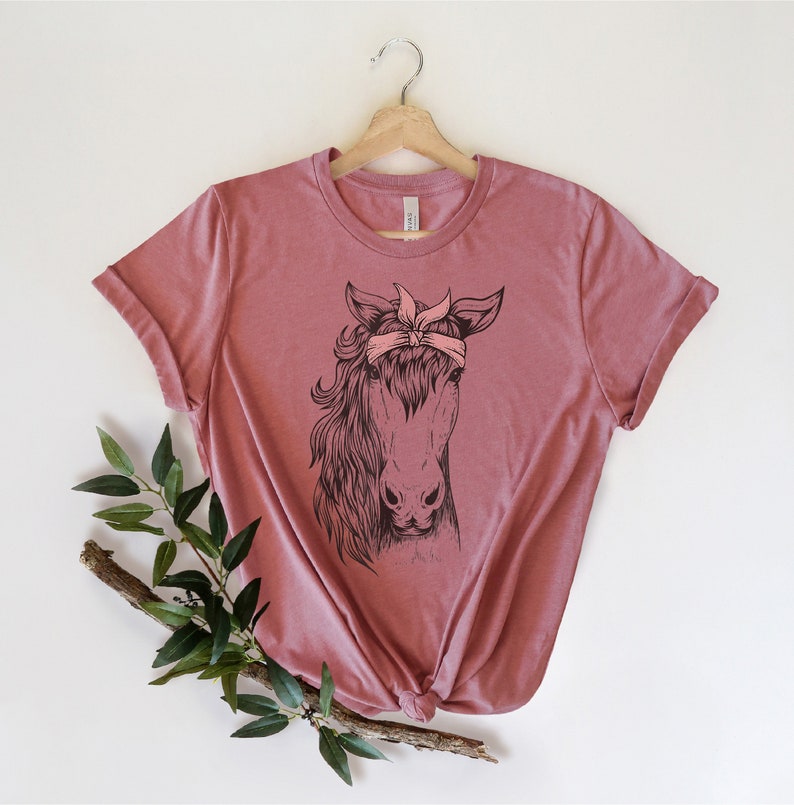Horse Shirt Horse Lover Shirt Girls Horse Shirt Gift for Etsy