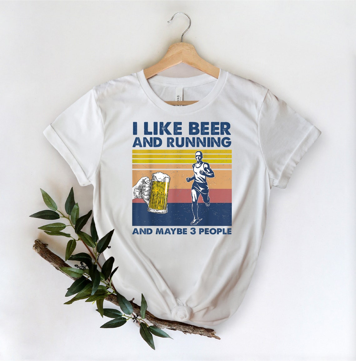 I Like Beer And Running Shirt Drinking Beer Shirt Etsy