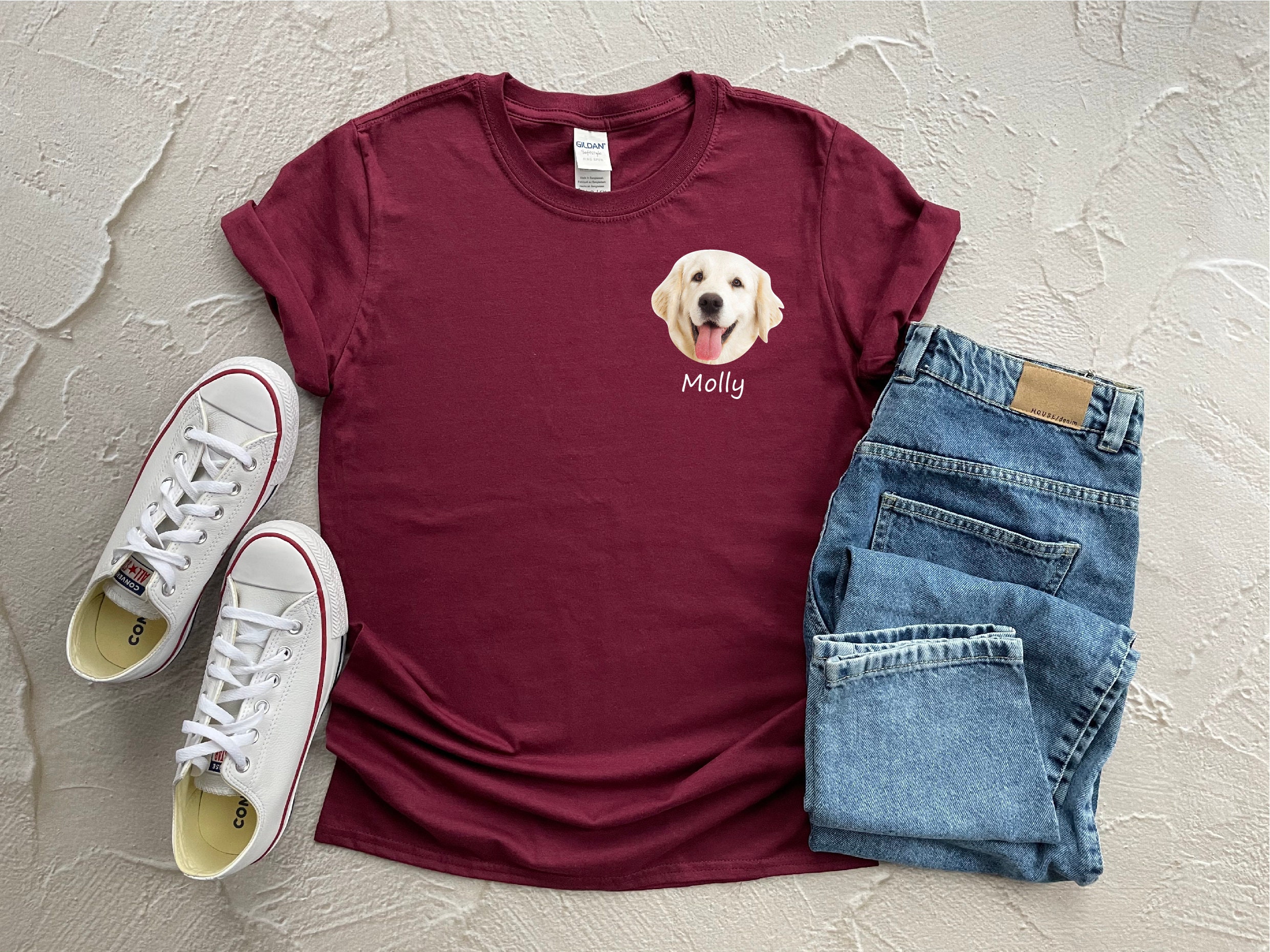 Custom Dog Shirt Custom Pet Shirt Dog Lover Gift Dog Lover Etsy