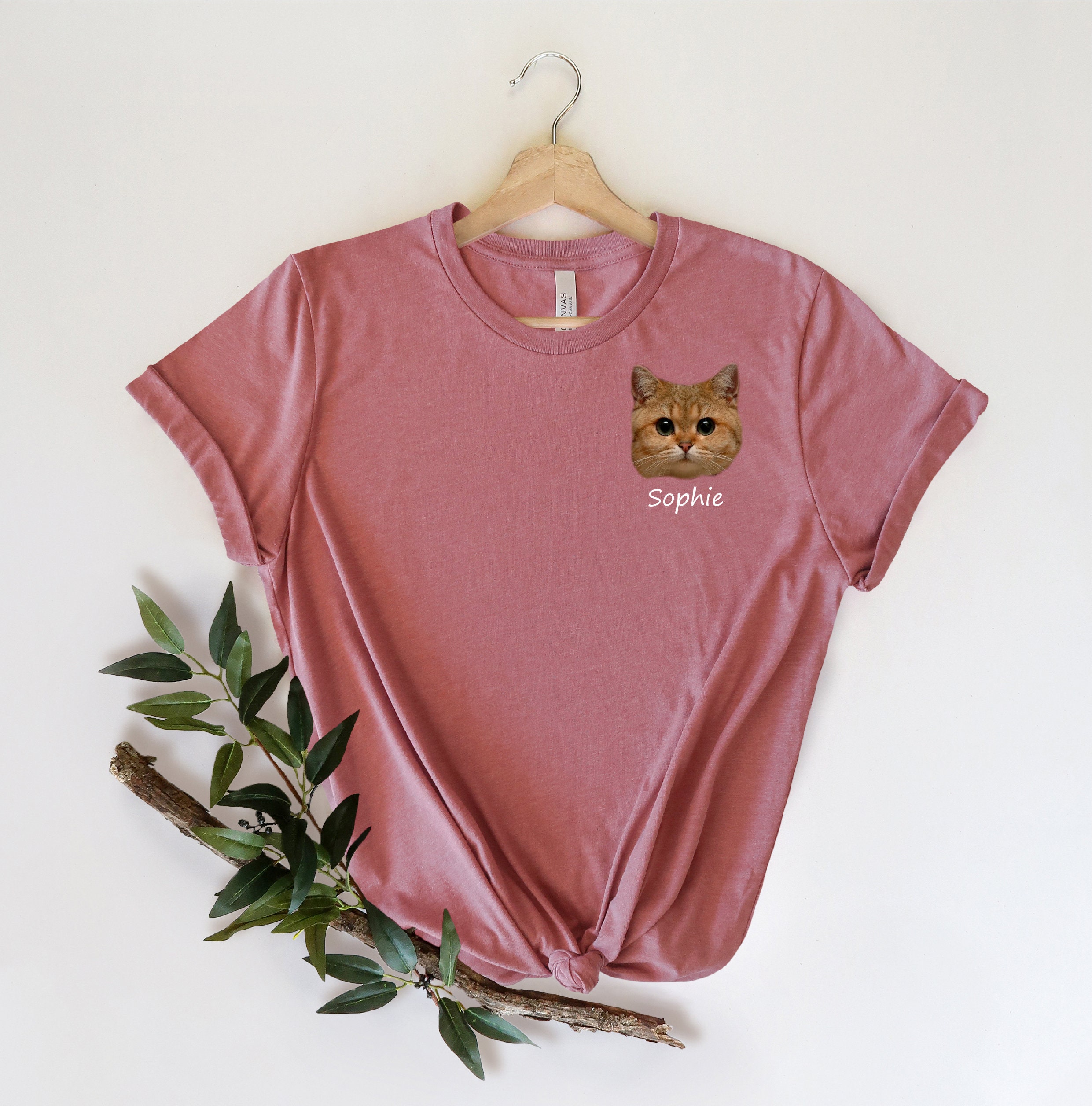 Custom Cat Shirt Custom Pet Shirt Cat Lover Gift Cat Lover Etsy UK