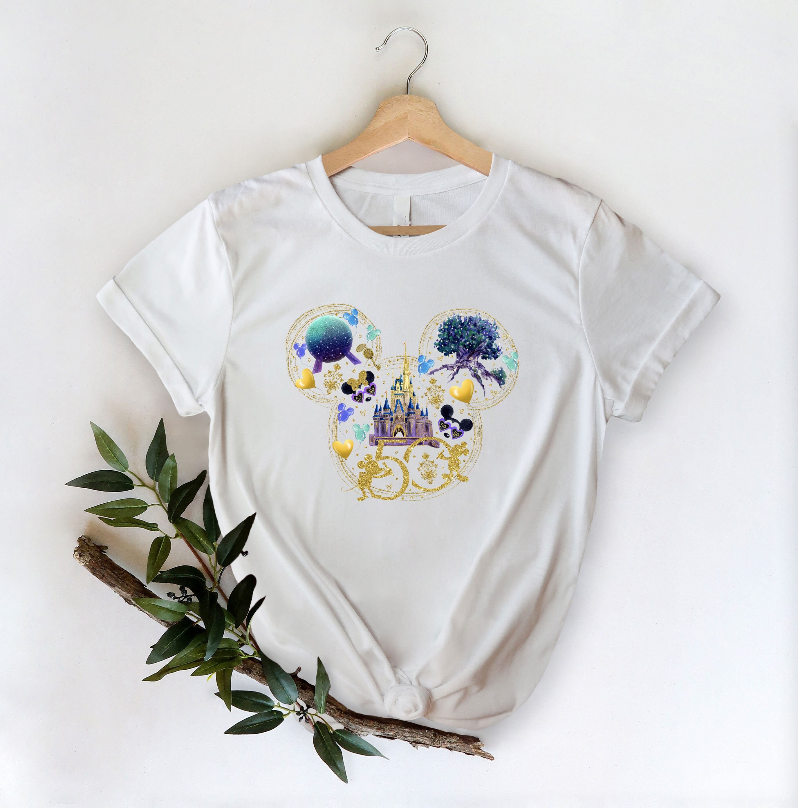 Discover Disney 50th Anniversary Shirt, Disney Vacation Shirt, Disney World 50th Anniversary Shirt