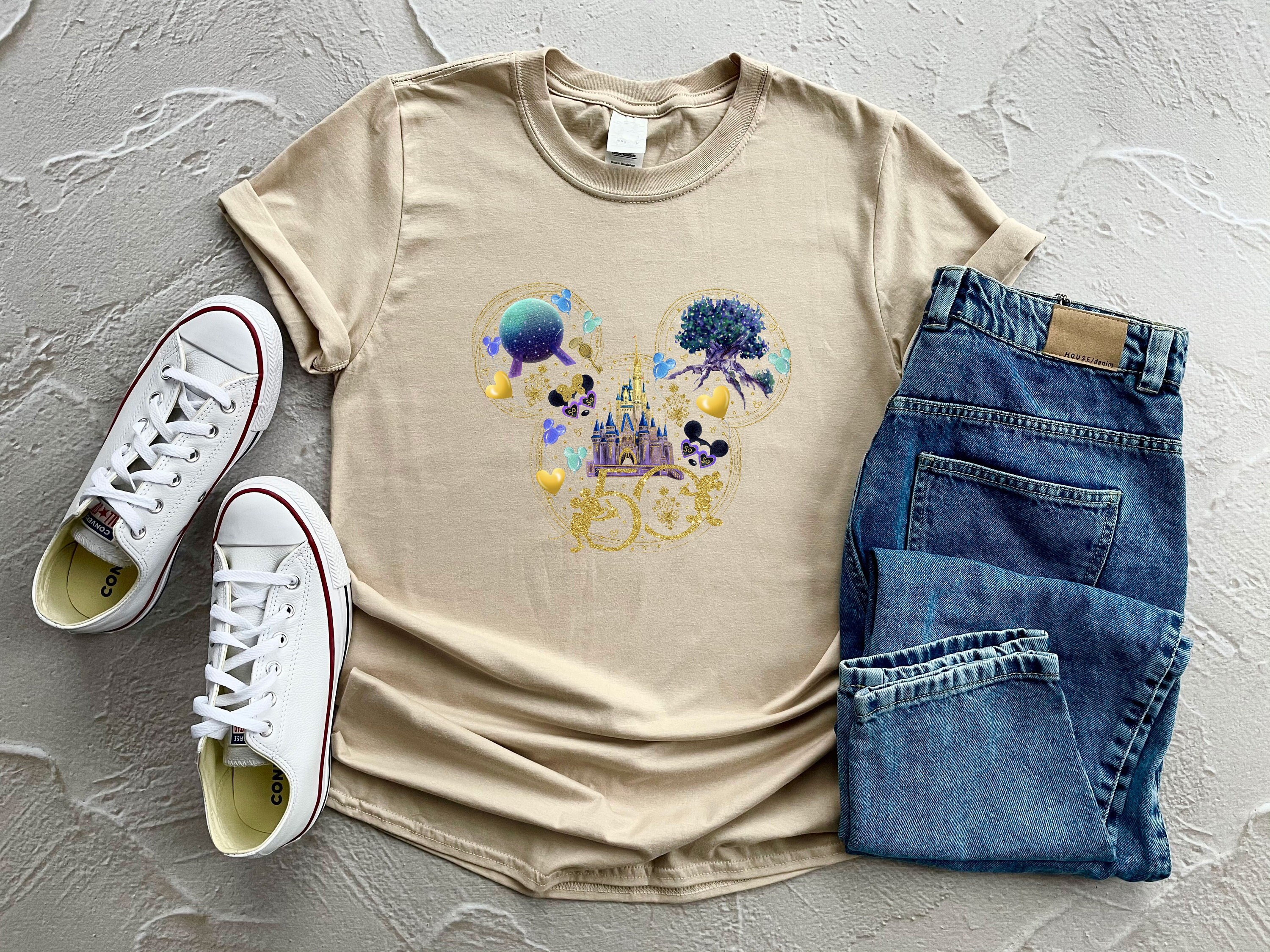 Discover Disney 50th Anniversary Shirt, Disney Vacation Shirt, Disney World 50th Anniversary Shirt