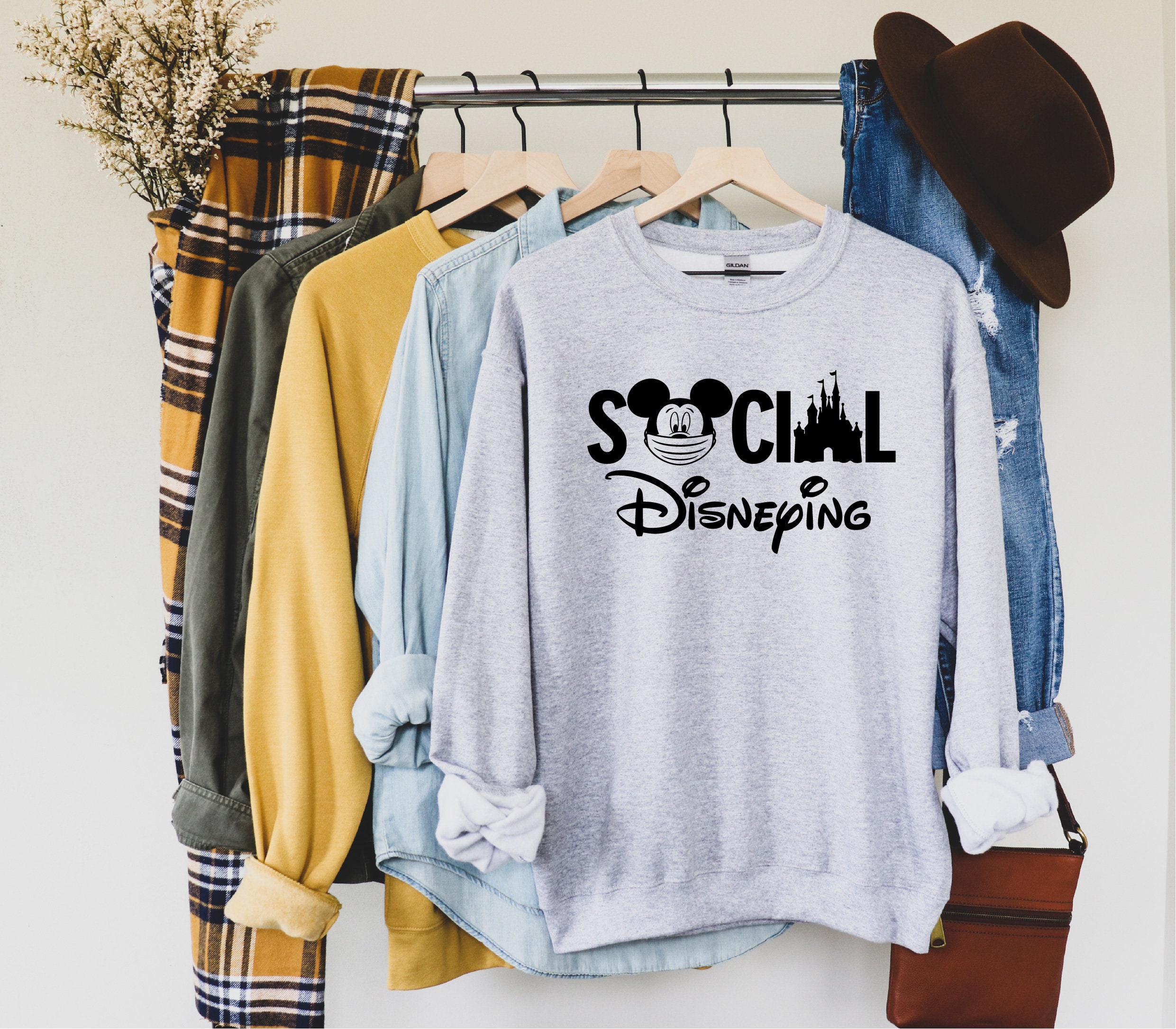 My First Disney Trip Sweatshirts Social Disneying Sweatshirt Etsy