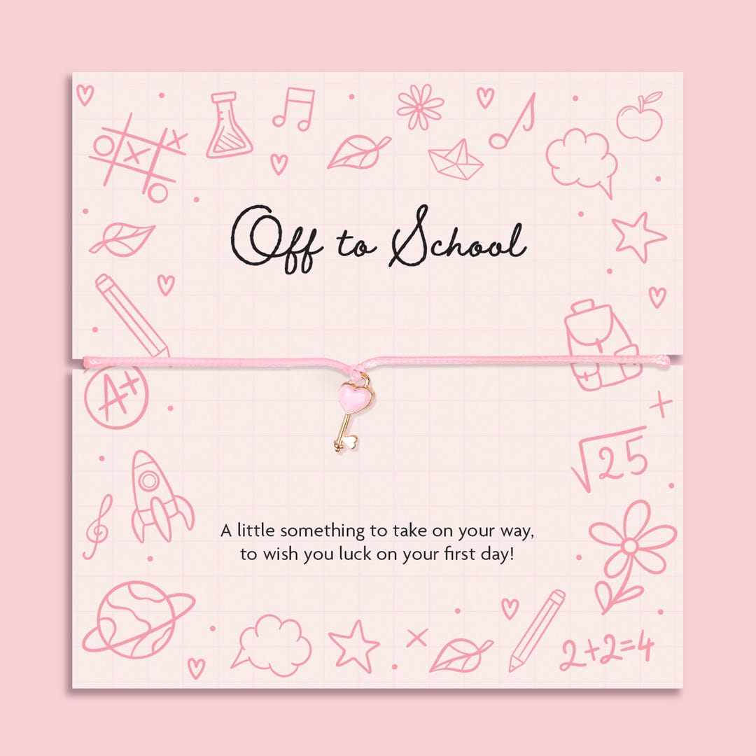 Pulsera De Cuarzo Rosa Con Cuentas De Acero Inoxidable – Regalo De Vuelta Al Cole Para Niñas, Amuleto De Suerte Y Ánimo