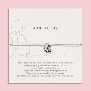 Mum To Be Gift | Expecting Mum Bracelet | Letterbox Love | Expecting Mother Bracelet | Baby Shower Gift For Mummy to Be