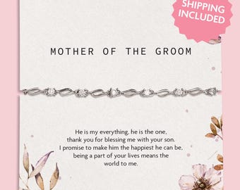 Mother of the Groom Gift |  Mother In law wedding gift | Parents of the Bride Gift | minimalist wedding jewellery gifts for her