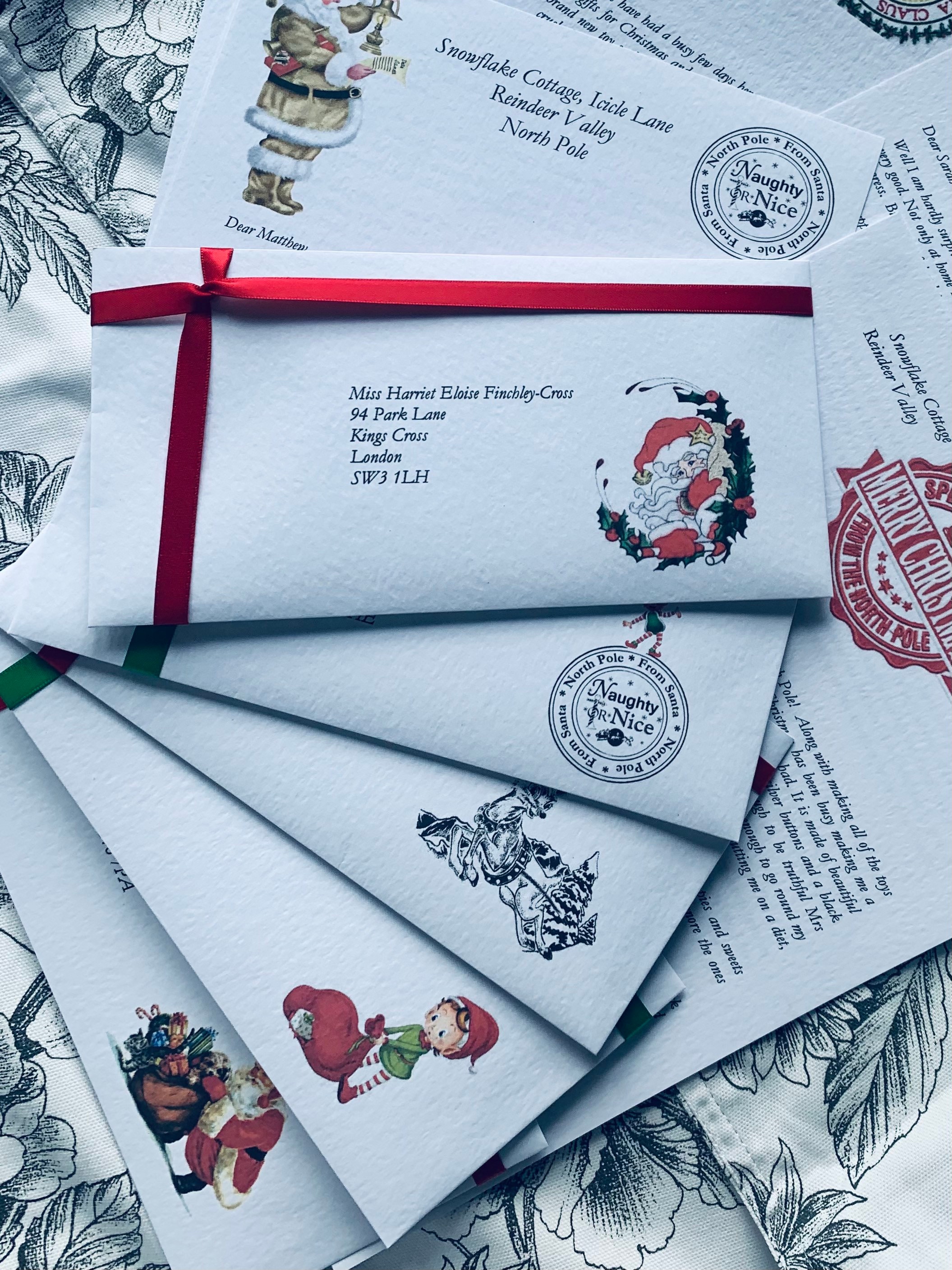 Santa Letter Personalised Santa Letter Letter From Santa Father Christmas Fairy Dust