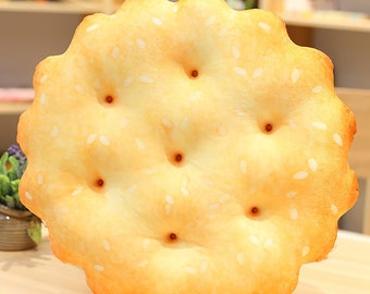 Cute｜giant plush｜biscuit｜Lumbar pillow｜Stuffed Animals & Plushies｜gift｜Car decoration｜decor for bedroom｜Toy Plush